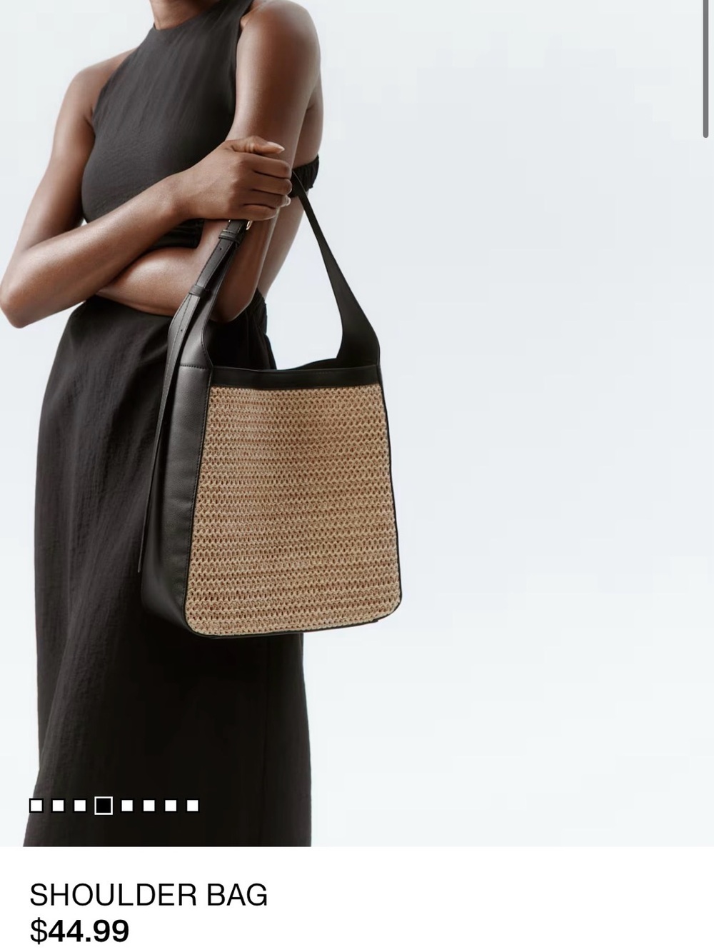 H&M  Woven Shoulder Bag - Picture 2 of 11
